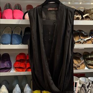 The Limited Black Drape Top